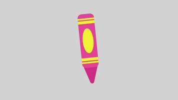 Bleistift Animation Video. video