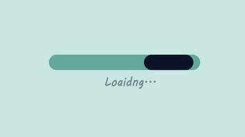 Loading animation video