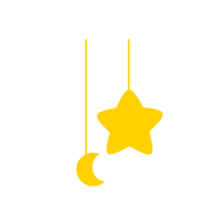 suspensão Estrela para decorações png