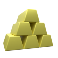 uniek 3d renderen goud icoon gemakkelijk illustratie.realistisch illustratie. png