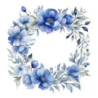 ai generiert Aquarell Blumen- Blume Design, Aquarell Blume Vereinbarungen Blumen, Aquarell Blume Design, Blume Sublimation Blumen- Clip Art, Hochzeit Dekoration png