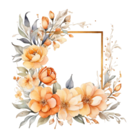 ai gegenereerd waterverf bloemen bloem ontwerp, waterverf bloem regelingen bloemen, waterverf bloem ontwerp, bloem sublimatie bloemen clip art, bruiloft decoratie png