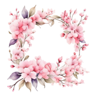 ai genererad vattenfärg blommig blomma design, vattenfärg blomma arrangemang blommig, vattenfärg blomma design, blomma sublimering blommig ClipArt, bröllop dekoration png