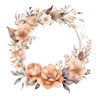 ai generiert Aquarell Blumen- Blume Design, Aquarell Blume Vereinbarungen Blumen, Aquarell Blume Design, Blume Sublimation Blumen- Clip Art, Hochzeit Dekoration png