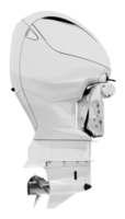 White outboard engine png