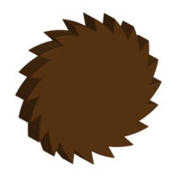 3d circulaire zag icoon png