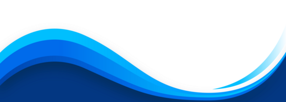 abstract blue wave copy space png
