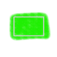 verde grunge cepillo bandera png