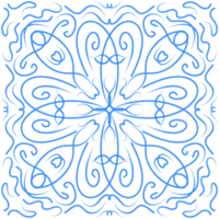 azul floral padronizar fundo png