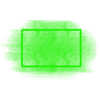 verde grunge spazzola bandiera png