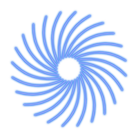 sunburst des rayons ornement png