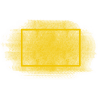 amarelo grunge escova bandeira png