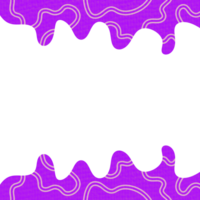 Abstract Wavy Both Frame png