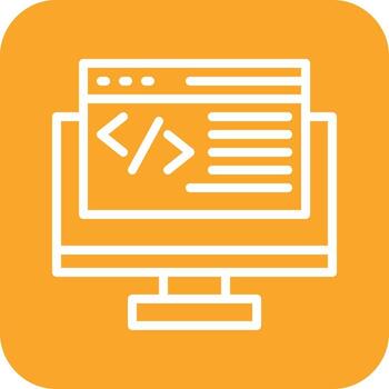 Web Programming Vector Icon