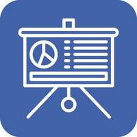 Statistics Presentation Vector Icon