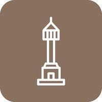 Trajans Column Vector Icon