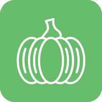 icono de vector de calabaza