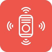 Motion Sensor Vector Icon