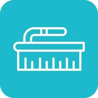 Cleaning Brush Vector Icon