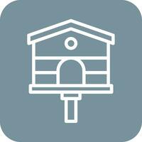 Birds House Vector Icon