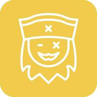 Pirate Beard Vector Icon