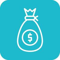 Money Bag Vector Icon