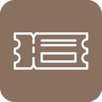Ticket Vector Icon