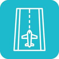 Runway Vector Icon