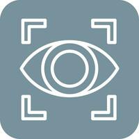 Eye Scanner Vector Icon