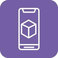 Augmented Reality Vector Icon