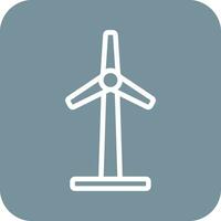 Windmill Vector Icon