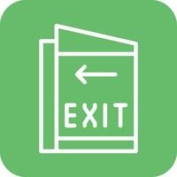 Exit Vector Icon