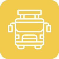 público transporte vector icono