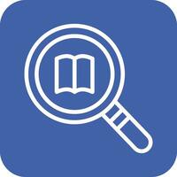 Search Books Vector Icon