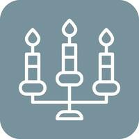 icono de vector de velas