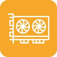 Graphics Card Vector Icon