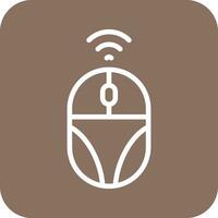 Wireless Mouse Vector Icon