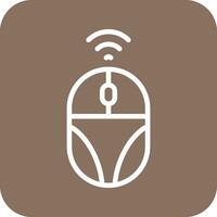 Wireless Mouse Vector Icon