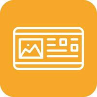 Postcard Vector Icon