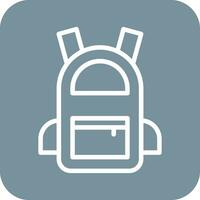 Backpack Vector Icon