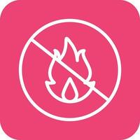 No Fire Vector Icon