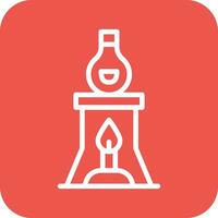 Bunsen Burner Vector Icon