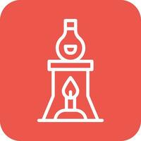 Bunsen Burner Vector Icon