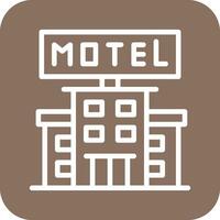 motel vector icono