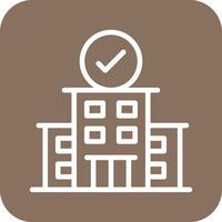 Hotel Booking Vector Icon