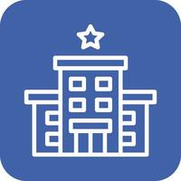 1 Star Hotel Vector Icon