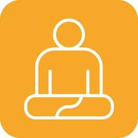 Meditation Vector Icon