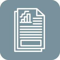 Debt Analysis Vector Icon