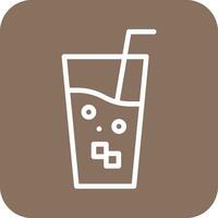 Cold Drink Vector Icon