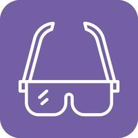 Scientist Glasses Vector Icon